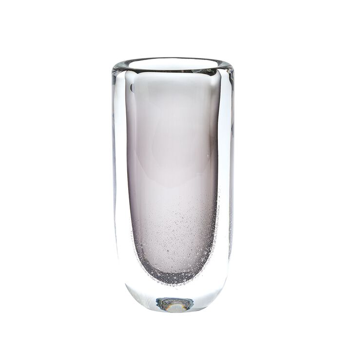 Micro Bubble Vase-Large Grey