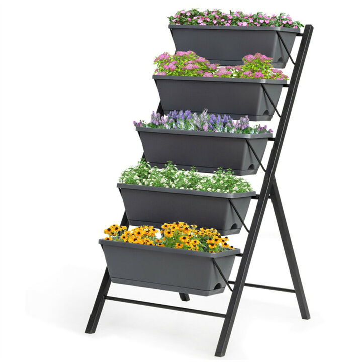 Weather-Resistant Raised Garden Bed for Backyard and Patio
