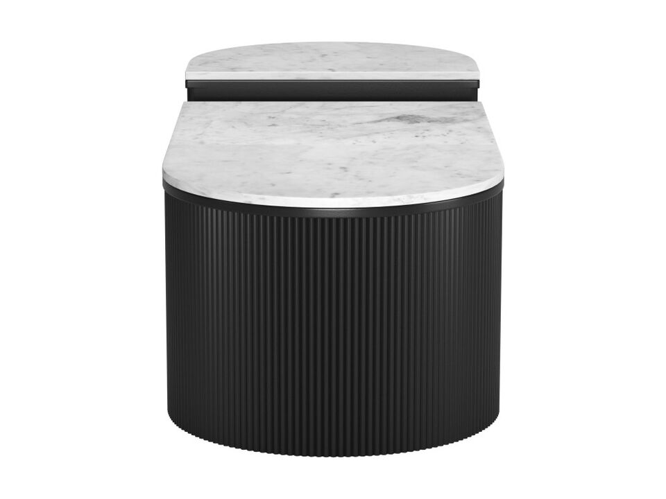 Ormara Coffee Table Set (2-Piece) White & Black