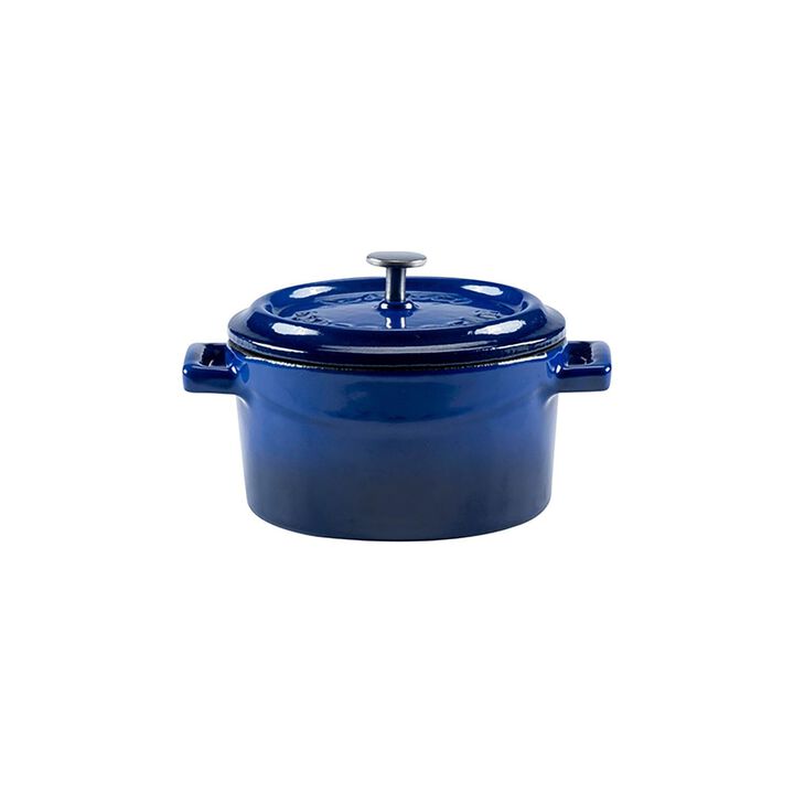 Cast Iron dia.4" h:2" 13 oz. Round Cast Iron Dutch Oven