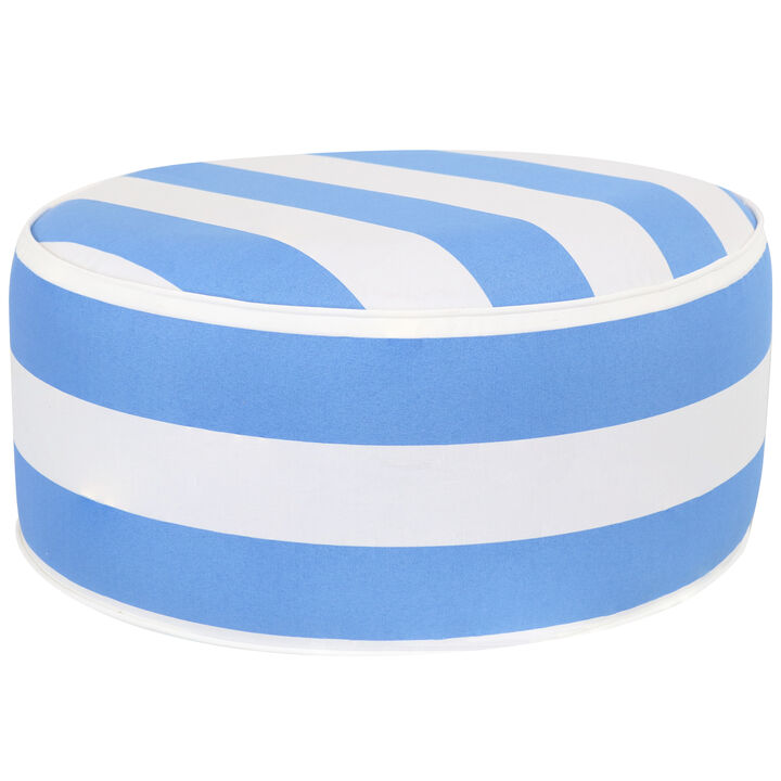 Sunnydaze All-Weather Patio Inflatable Ottoman