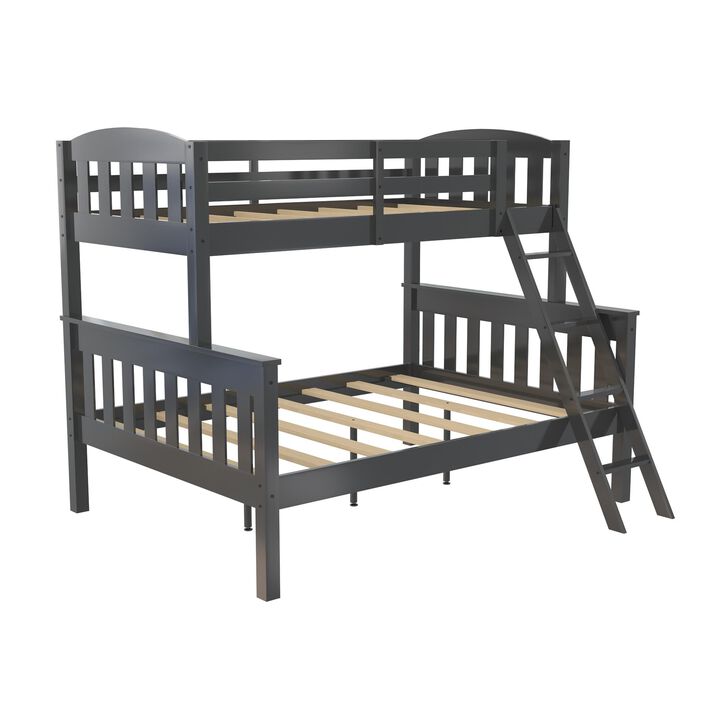 DHP Airlie Twin-Over-Full Bunk Bed with Ladder