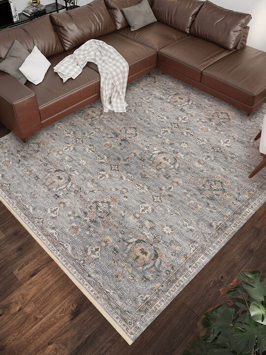 Marbella MB4 Silver 3' x 5' Rug