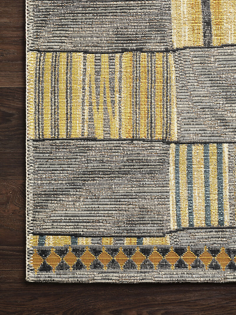 Mika MIK10 Granite/Multi 3'11" x 5'11" Rug