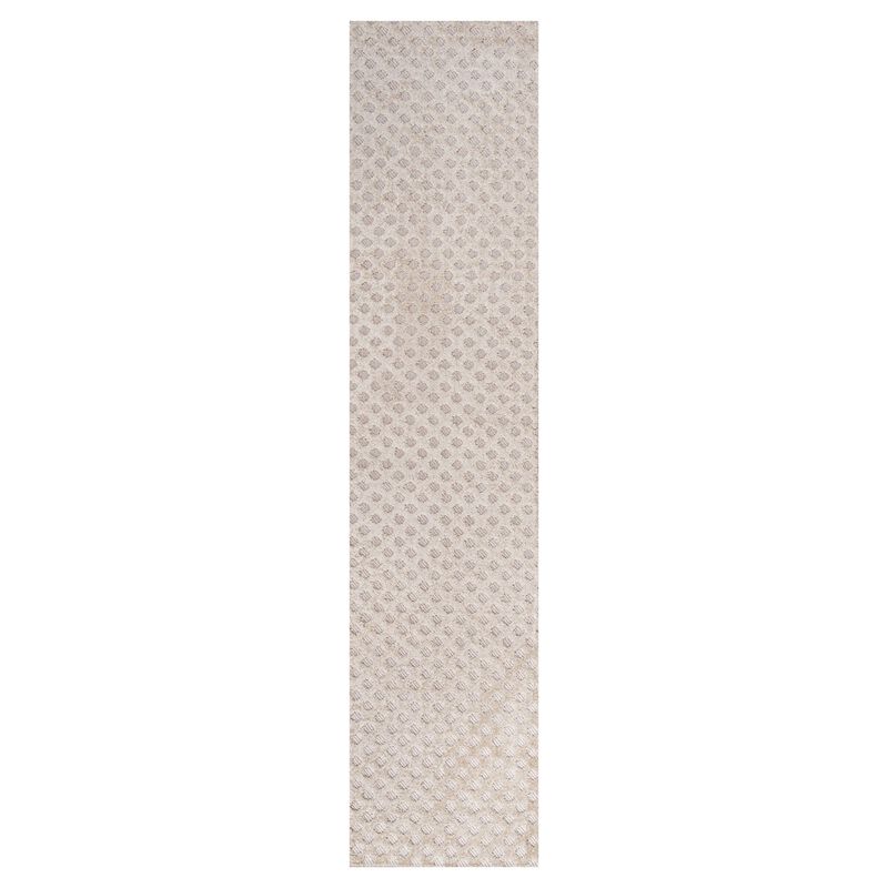 Rabat High-Low Pile Mini Diamond Trellis Area Rug