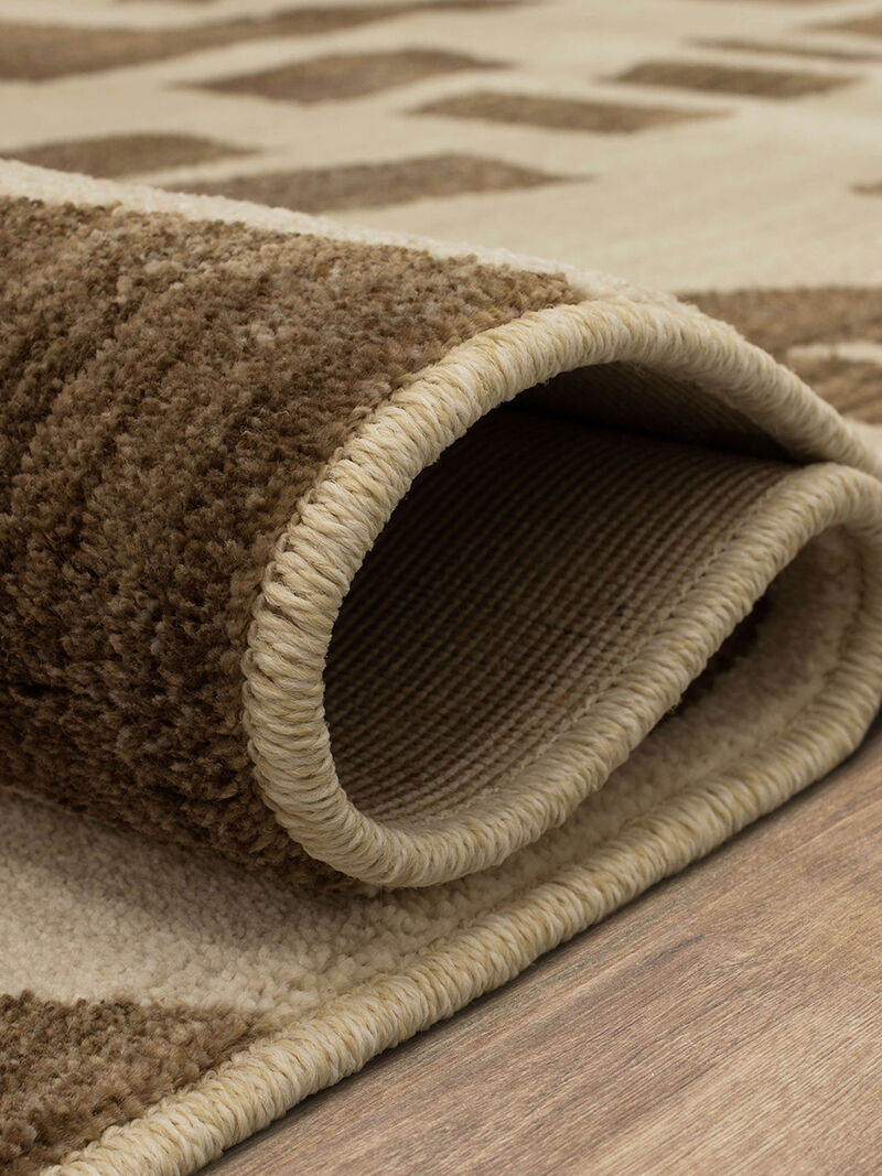 Foundation by Stacy Garcia Home Arlo Taupe 5' 3" X 7' 10" Rug