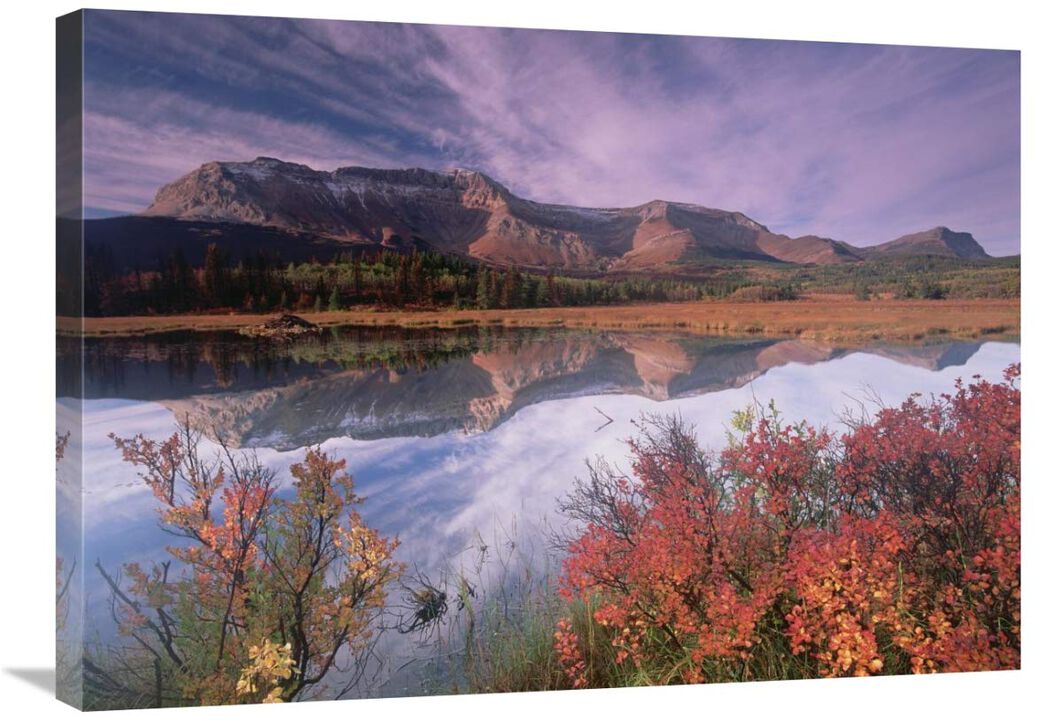Sofa Mountain, Waterton Lakes National Park, Alberta, Canada-Canvas Art-32x24