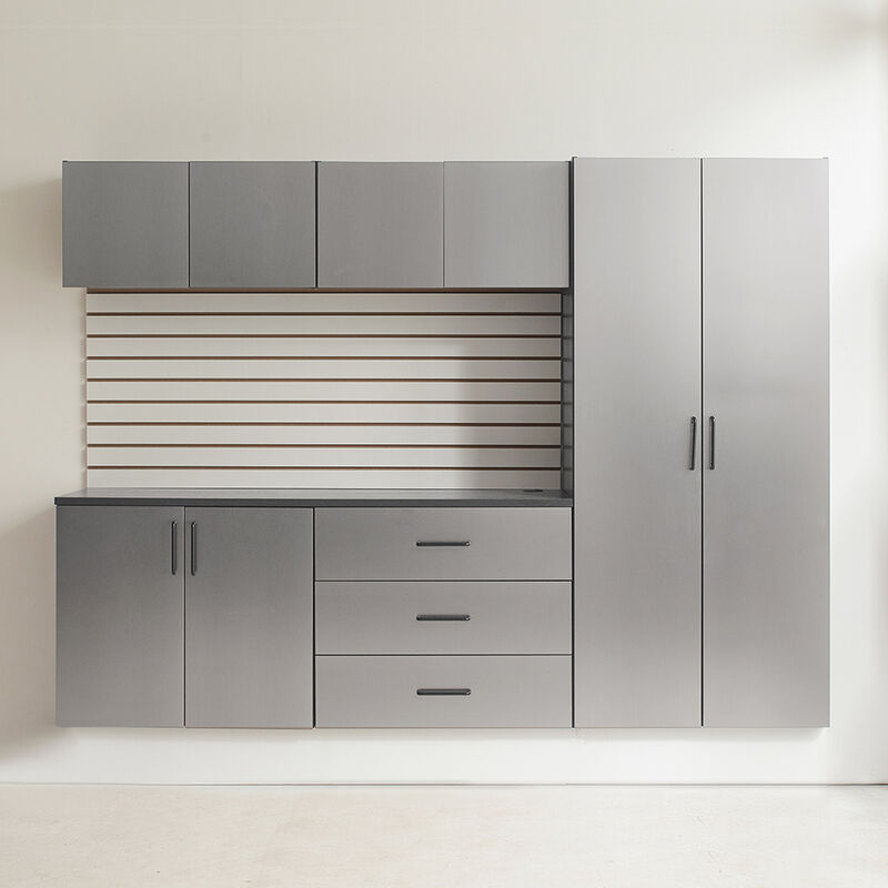 Astro Series 96 in. W x 79 in. H x 20 in. D Garage Cabinet Set B (6-Piece)