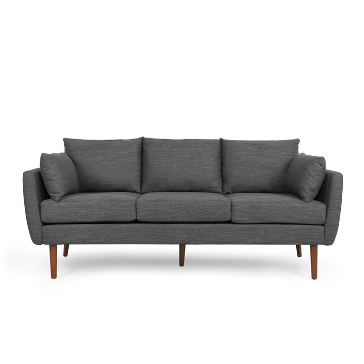 Merax 3-Seater Sofa with 2 Pillows