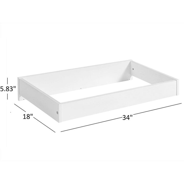 Oxford Baby Castle Hill Changing Topper Rta Barn White
