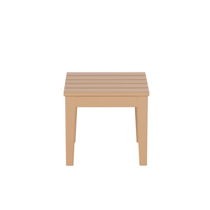 WestinTrends Outdoor Patio Modern Adirondack Side Table
