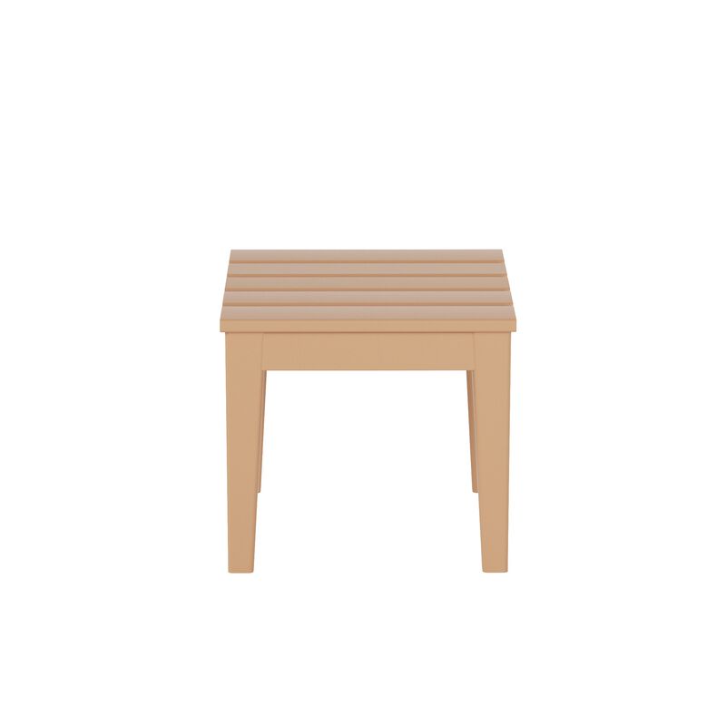 WestinTrends Outdoor Patio Modern Adirondack Side Table