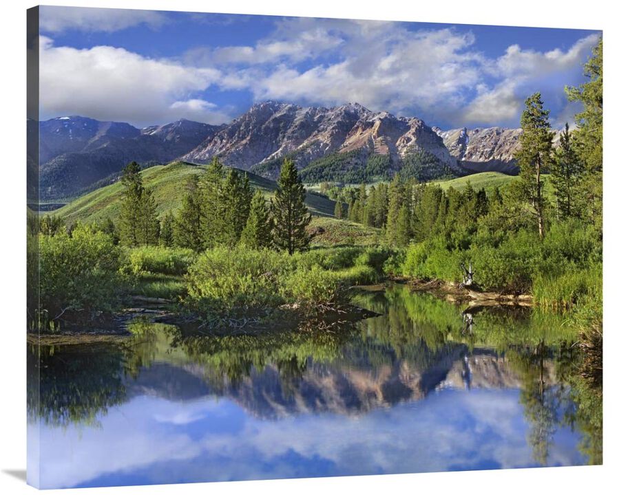 Easely Peak, Sawtooth National Recreation Area, Idaho-Canvas Art-40x32.8