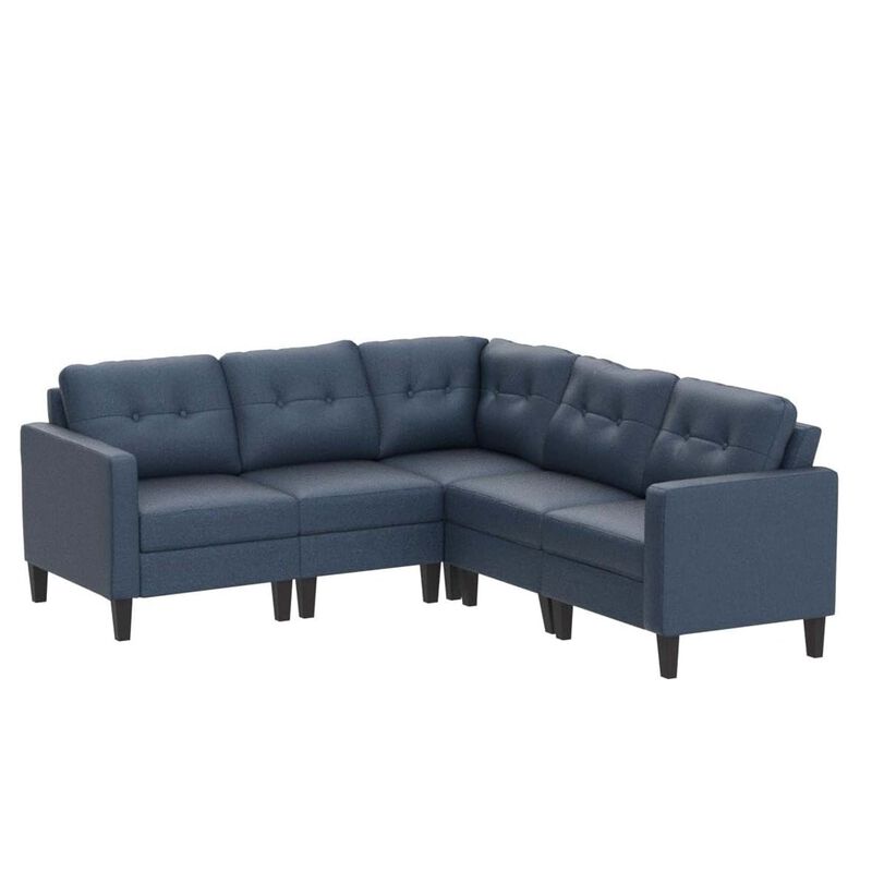 Merax 5-Piece Upholstered Sectional Sofa