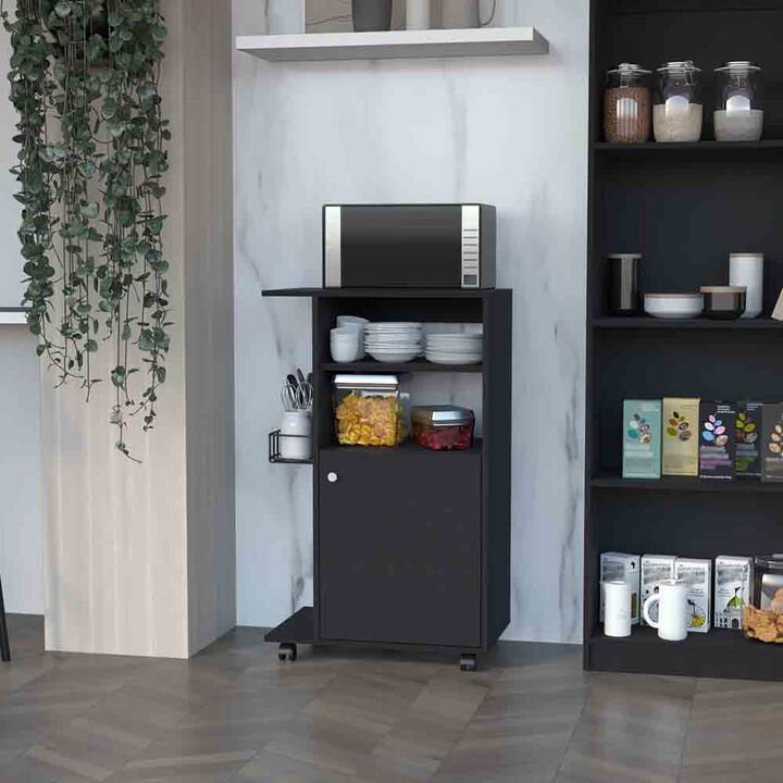Kitchen Cart Kryot, Kitchen, Black