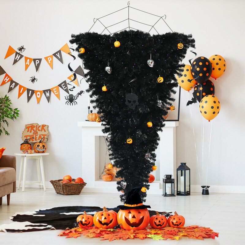 Upside Down Artificial Christmas Tree for Unique and Eye-Catching Holiday Decor