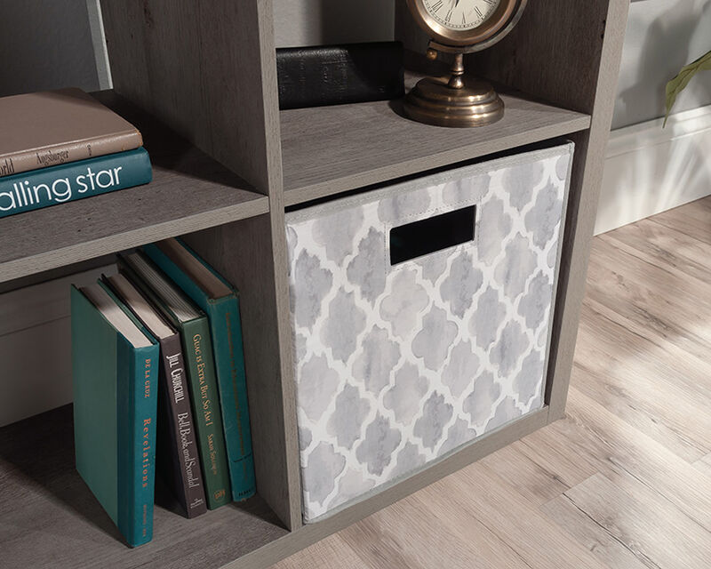 6-Cube Organizer Storage Bookcase, Gray