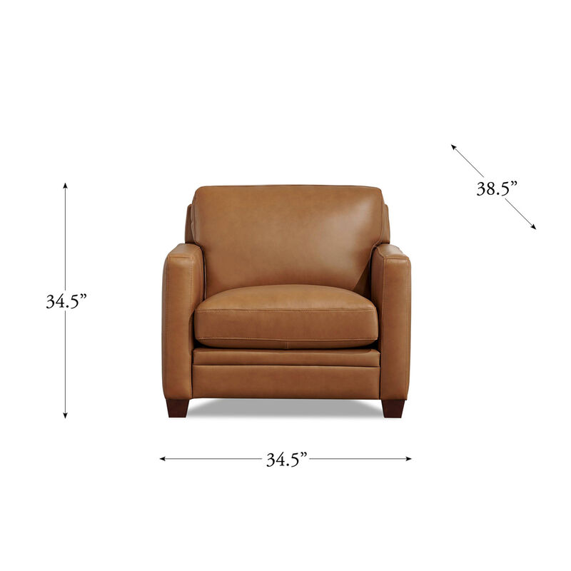 Naples Top Grain Leather Chair