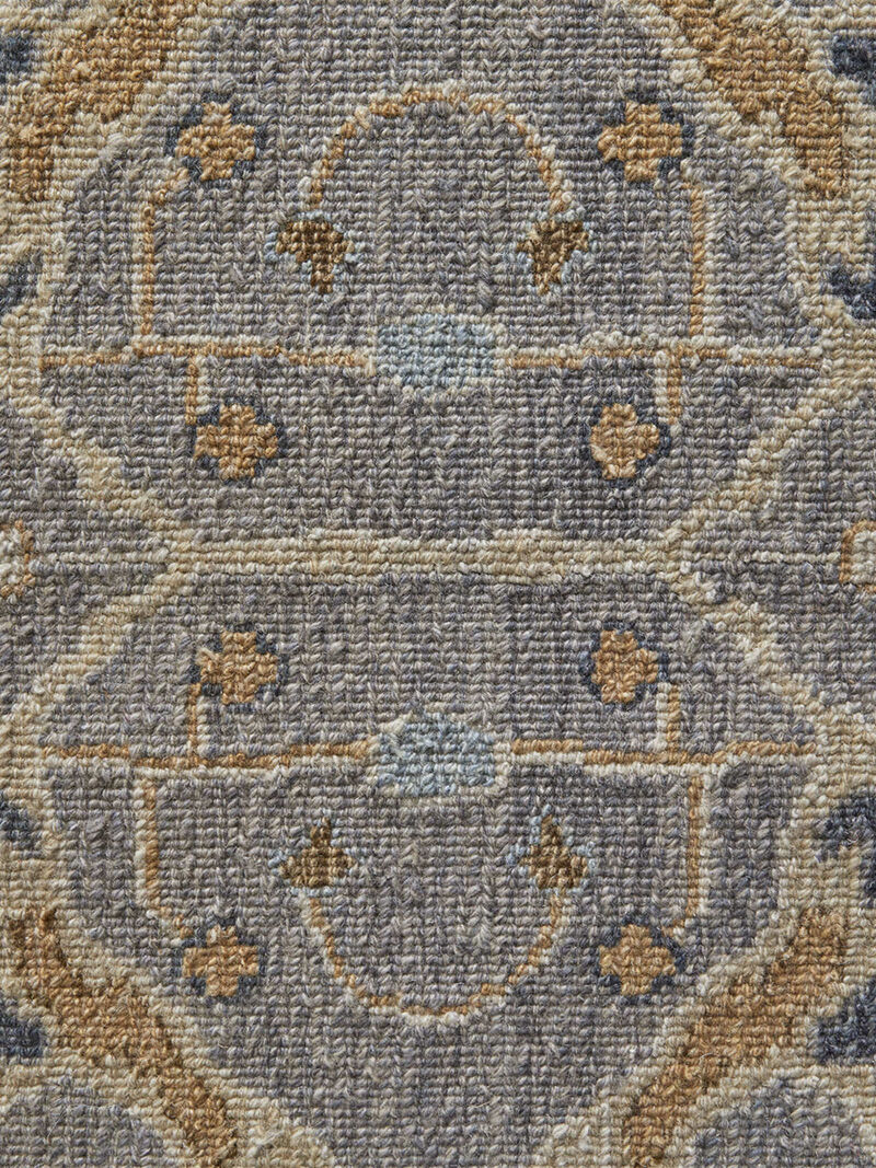 Corbitt 0611F 3'6" x 5'6" Gray/Gold Rug