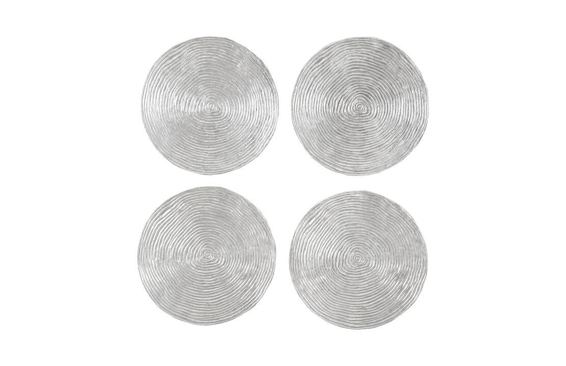 Ripple Wall Disc Set of 4