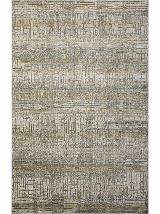 Wyatt WYA-03 Lagoon / Natural 18" x 18" Sample Rug by