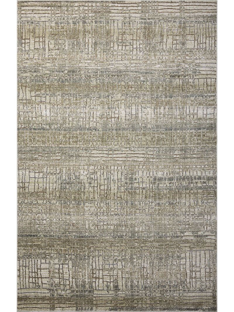Wyatt WYA-03 Lagoon / Natural 18" x 18" Sample Rug by