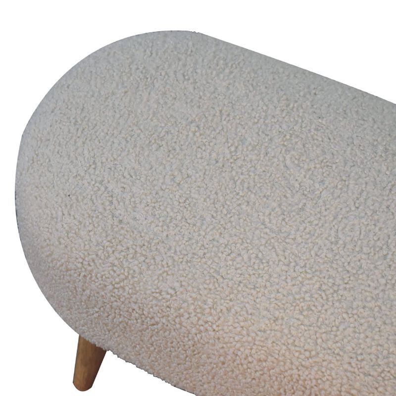 Artisan Furniture Boucle  Solid Wood Hallway Bench