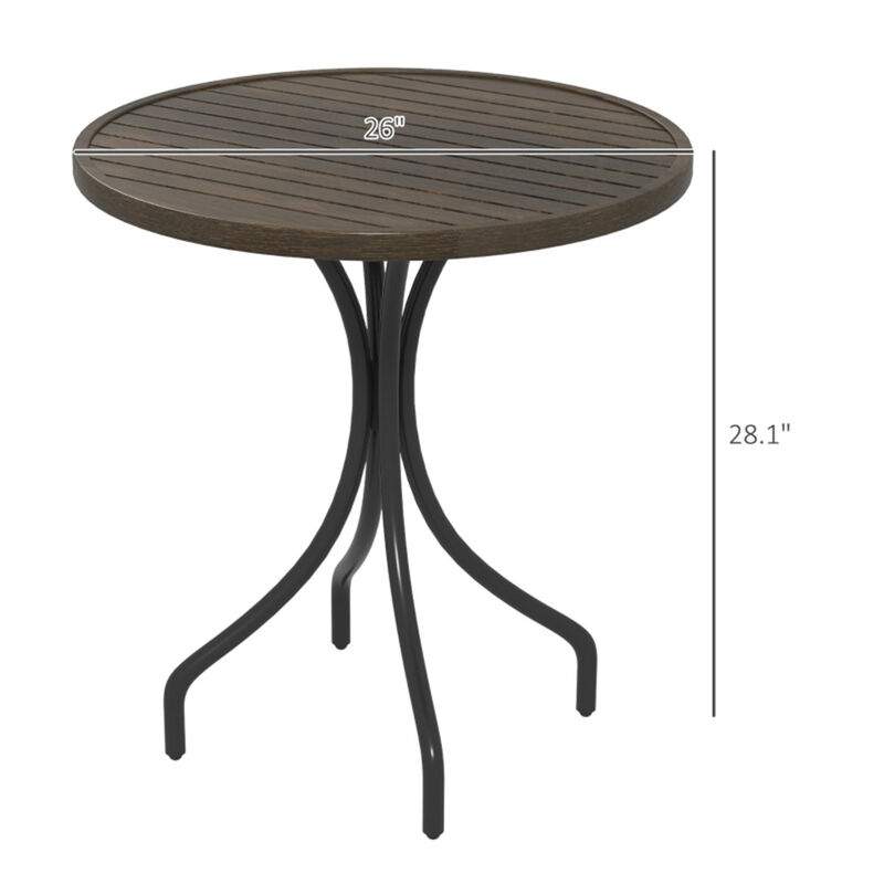 Stylish 2-Tier Coffee Table & Side Table – Modern End Table for Living Room & Bedroom