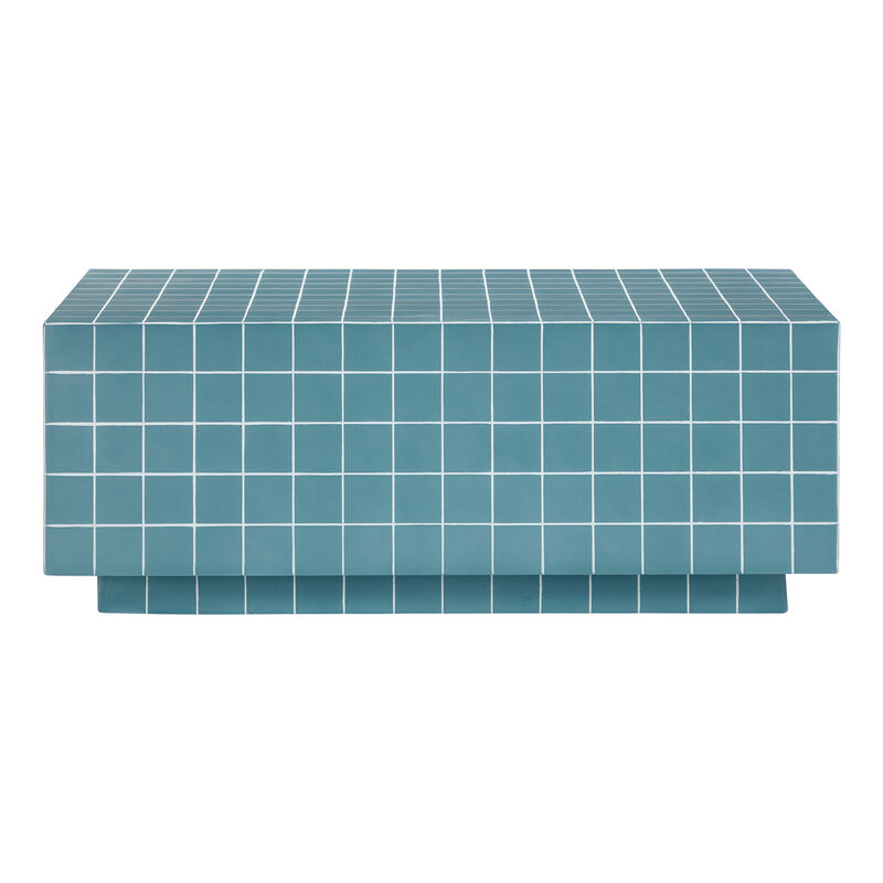 Mixie Taupe Tile Indoor / Outdoor Coffee Table