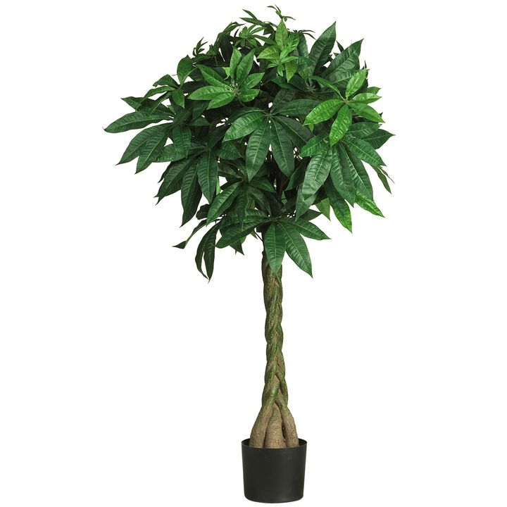 Hivvago 51 Inches Money  Silk Tree
