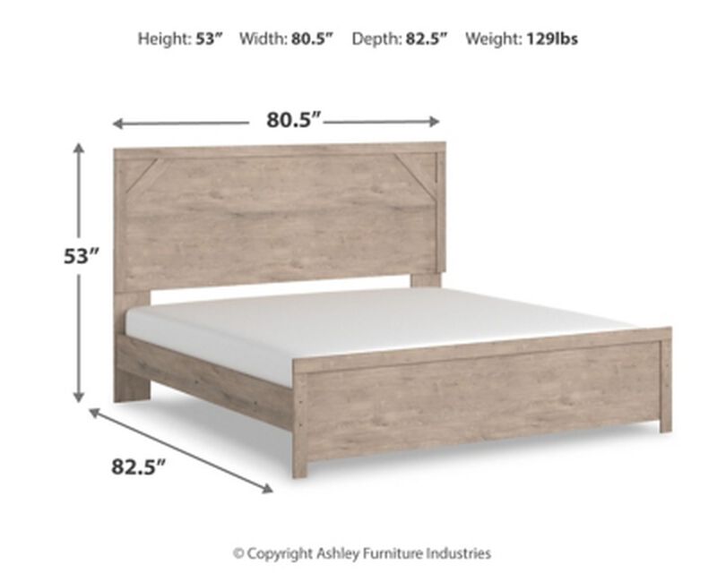 Senniberg King Panel Bed
