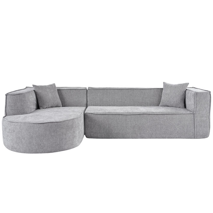 Merax Modern Modular L-Shape Sectional Sofa Couch