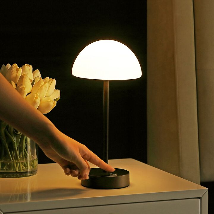 Xavier Modern Minimalist Iron Rechargeable Integrated LED Table Lamp