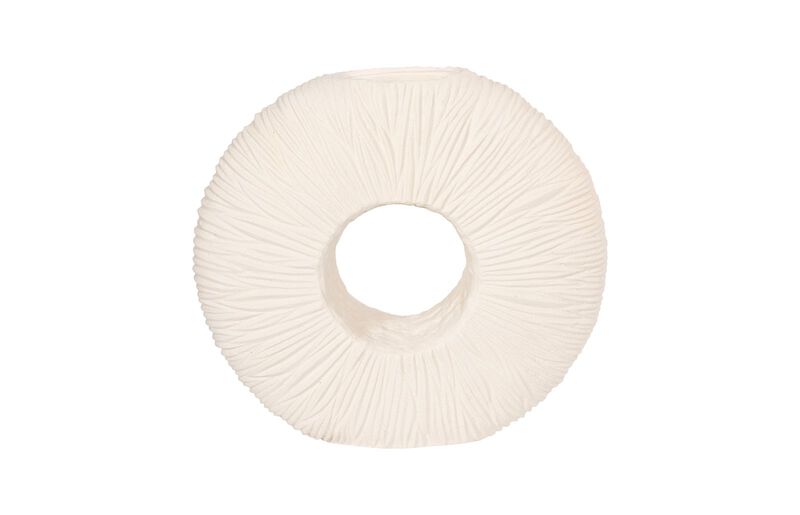 Waves Circle Small Vase