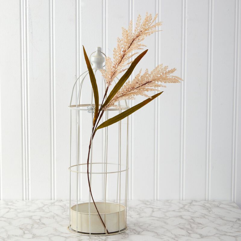 Nearly Natural 30-in Sorghum Harvest Artificial Flower (Set of 12)