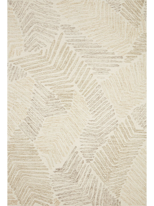 Milo MLO05 Olive/Natural 3'6" x 5'6" Rug