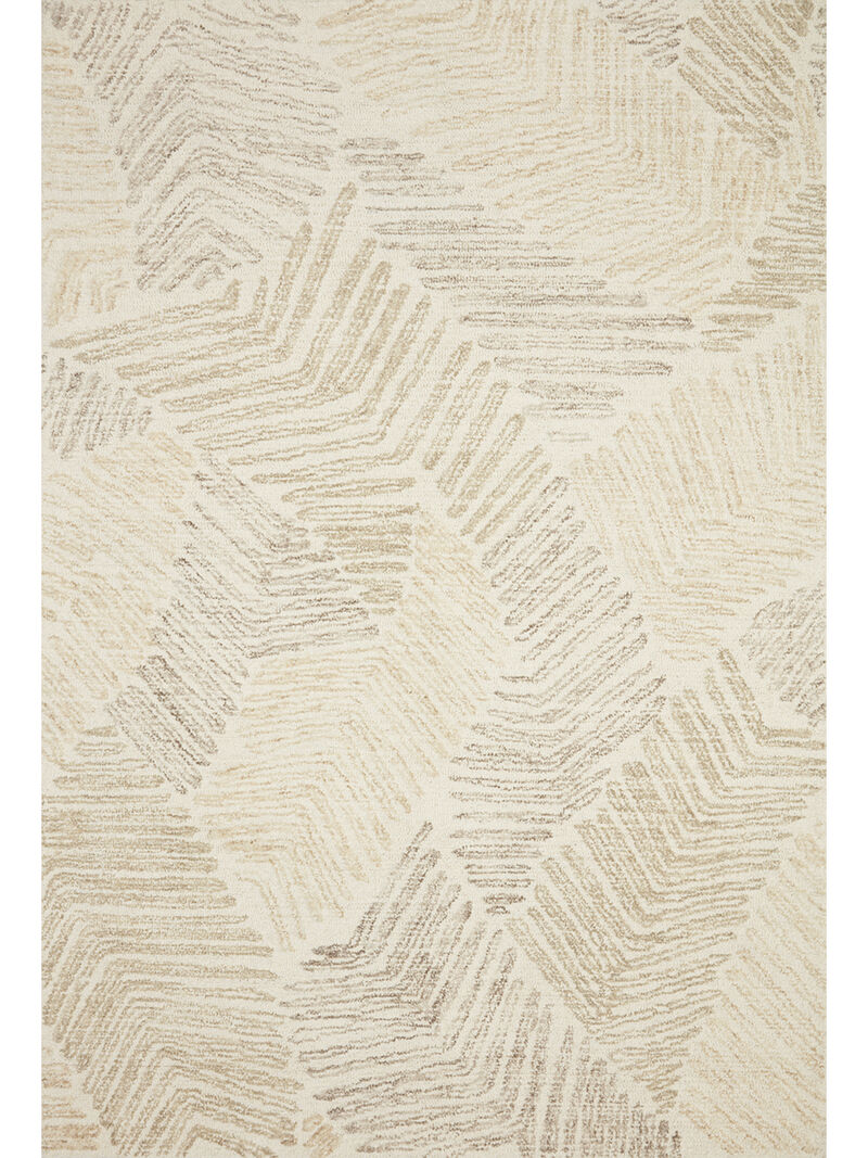 Milo MLO05 Olive/Natural 3'6" x 5'6" Rug