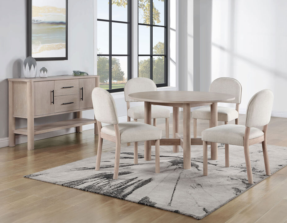 Gabby 5-piece Round Dining Set