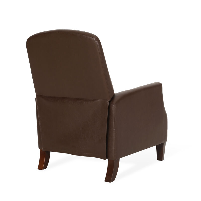 Merax PU Leather Recliner Chair with Rivets Design