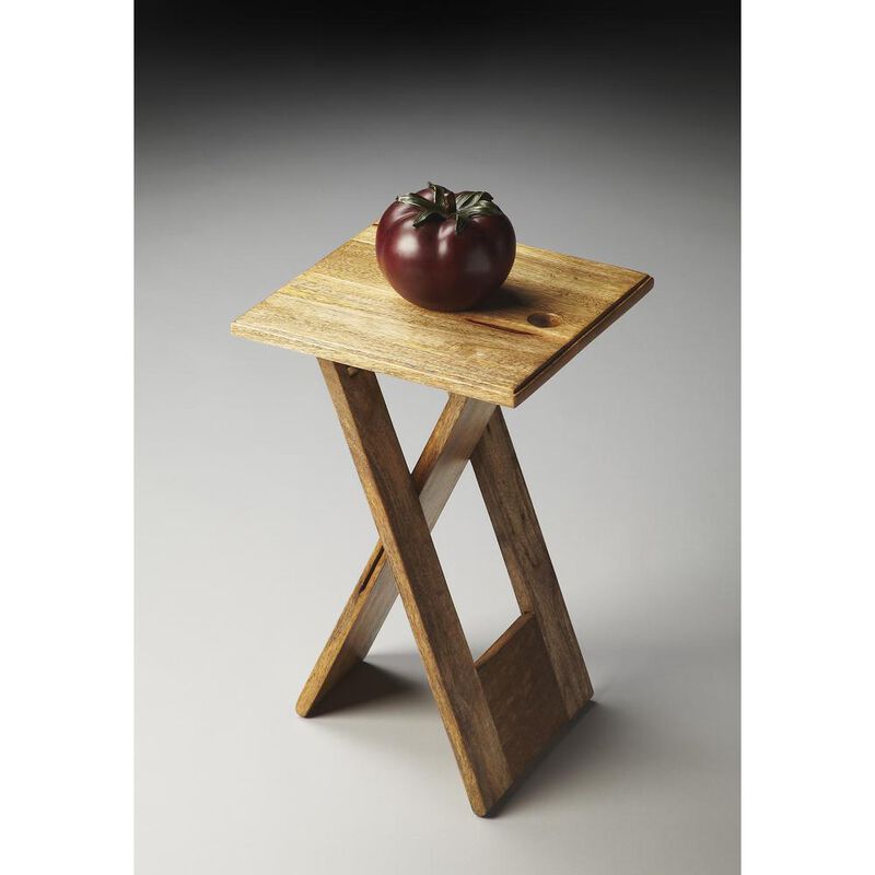 Butler Specialty Company Hammond Folding Side Table, Natural