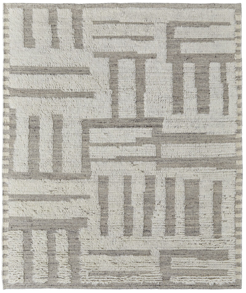 Ashby 8909F Gray/Ivory 9'6" x 13'6" Rug