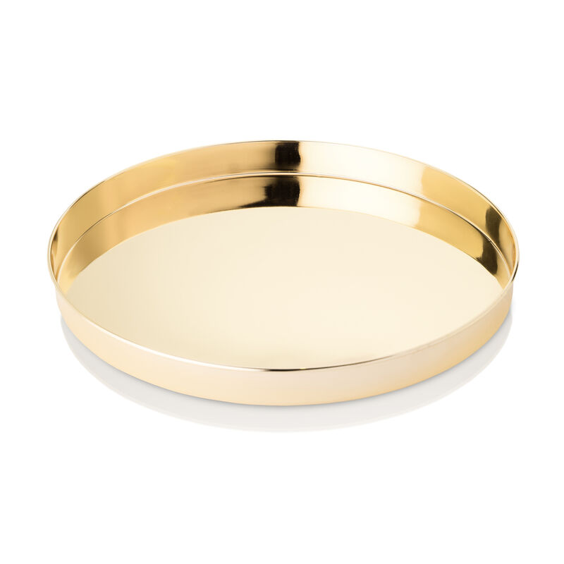 Round Copper Serving Tray