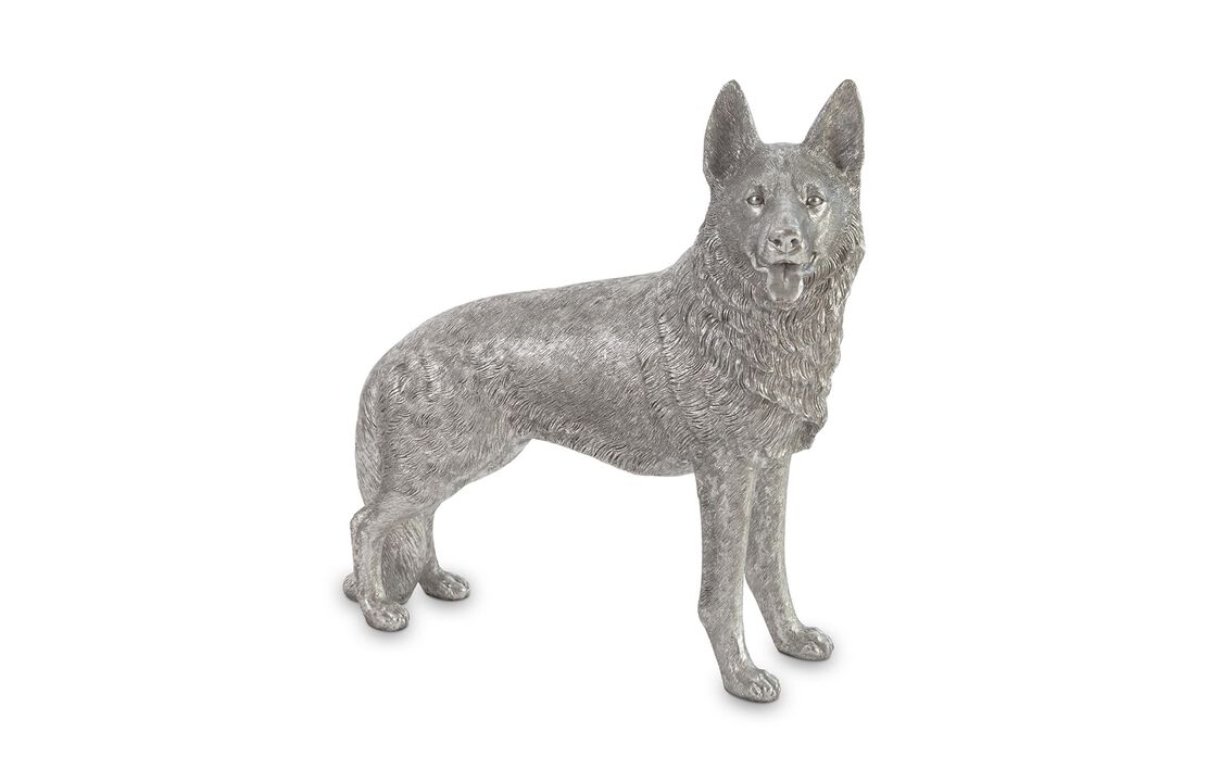 German Shepherd Sculpture