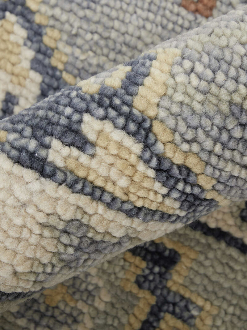 Fillmore 69CIF 9' x 12' Blue/Taupe/Gray Rug