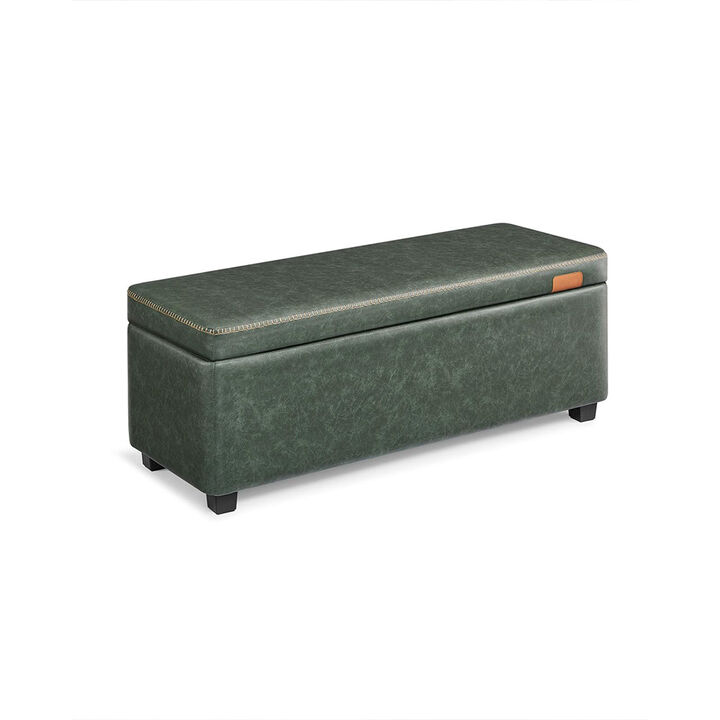 Storage Ottoman Bench with Cushion Top and Hidden Storage for Stylish Organization Storage Ottoman Bench with Cushion Top and Hidden Storage for Stylish Organization