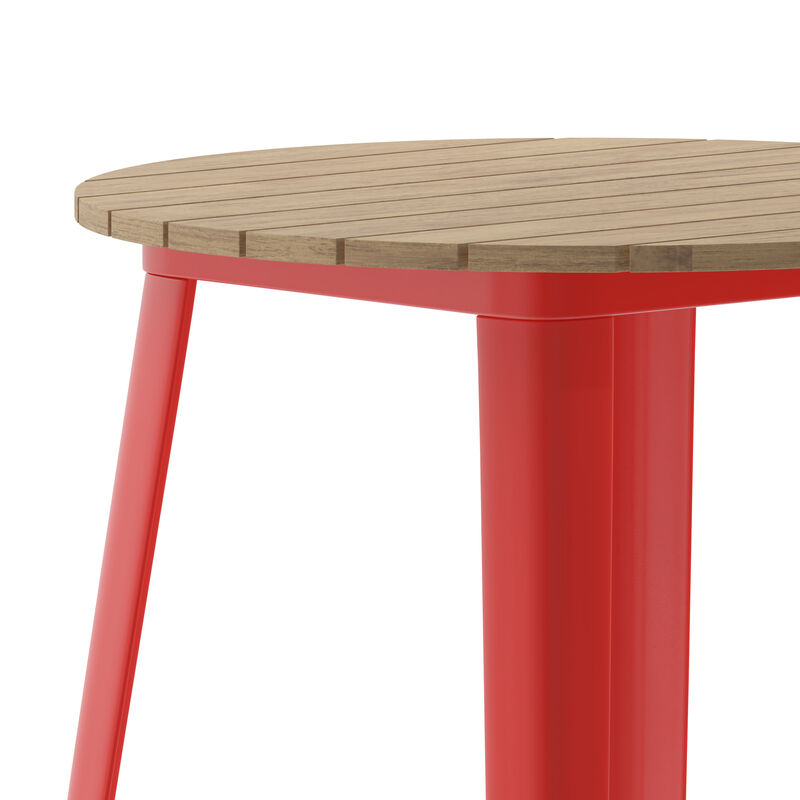 Metal Colorful Restaurant Bar Tables