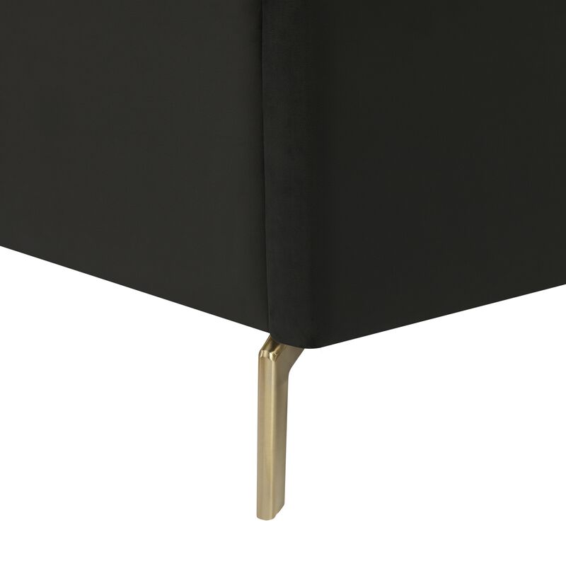 Inspired Home Ames Velvet Platform Bed