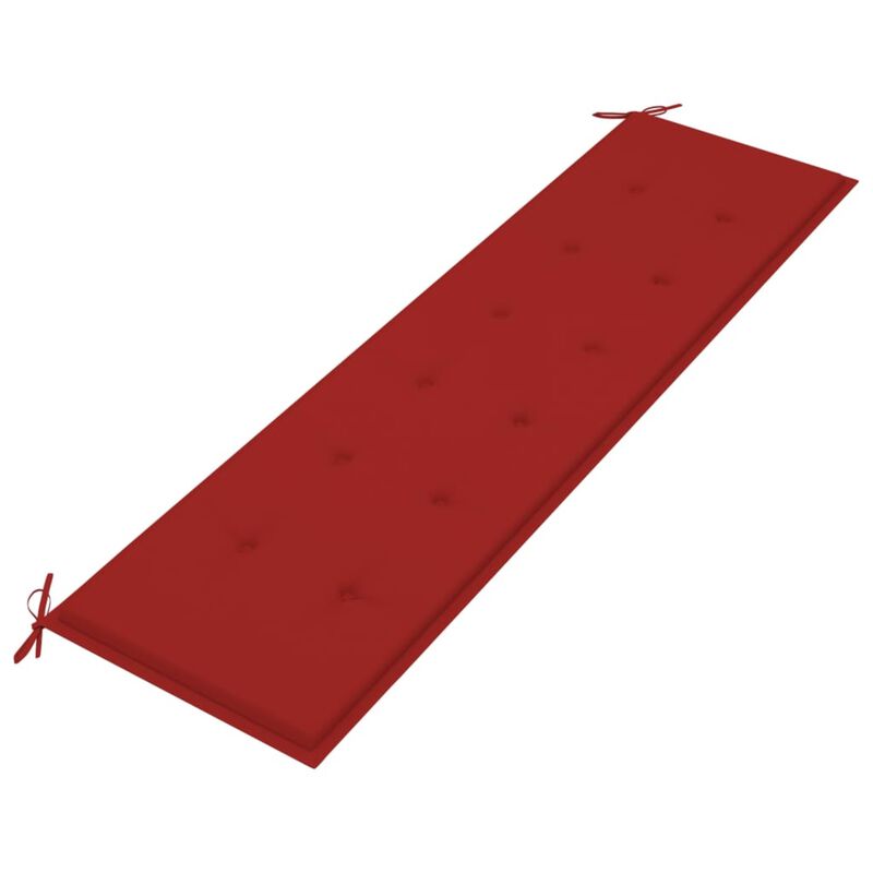 vidaXL Garden Bench Cushion Red 70.9"x19.7"x1.2"