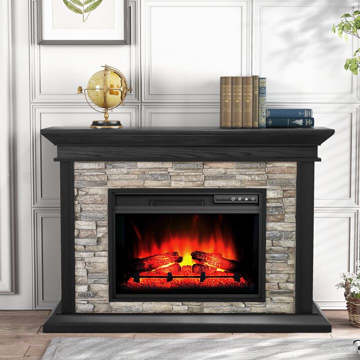 FESTIVO 50" Freestanding Electric Fireplace - No Assembly Required