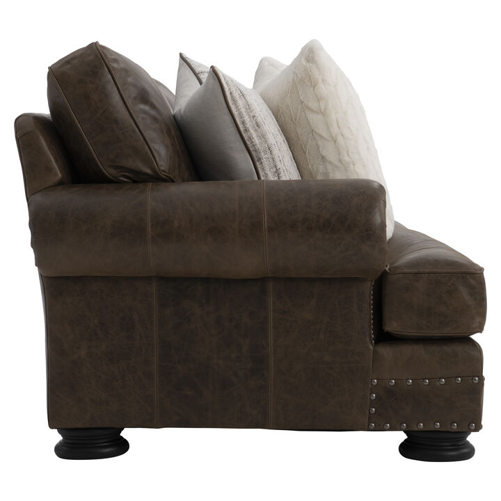 Living Foster Leather Sofa